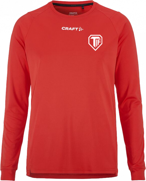 Craft - Tif Long Sleeve Running T-Shirt Men - Bright Red