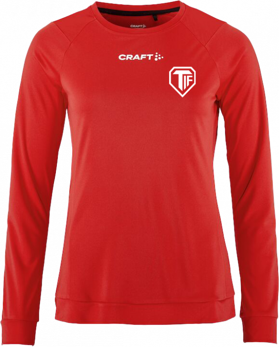 Craft - Tif Long Sleeve Running T-Shirt Women - Bright Red
