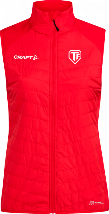 Craft - Nordic Ski Club Vest Women - Red & white