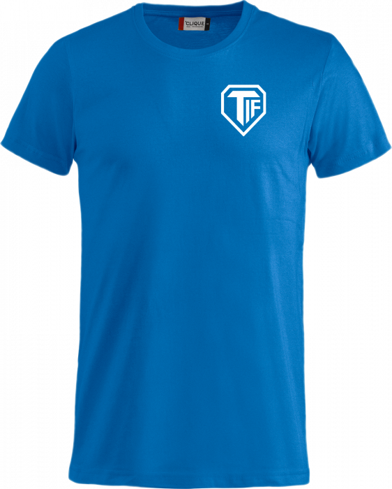 Clique - Tif Cotton T-Shirt - Royalblå
